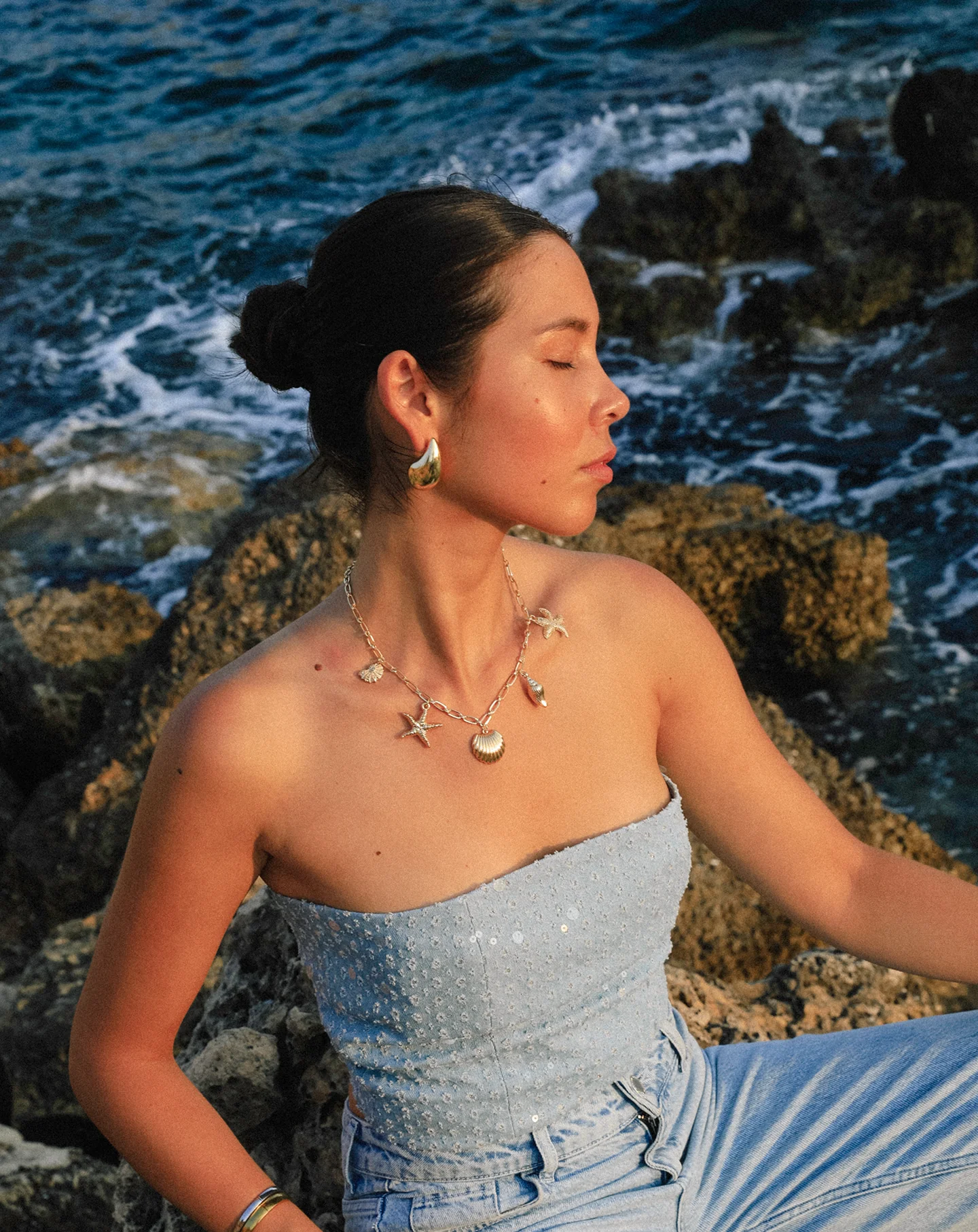 BIG TEARDROP EARRINGS - Image 3