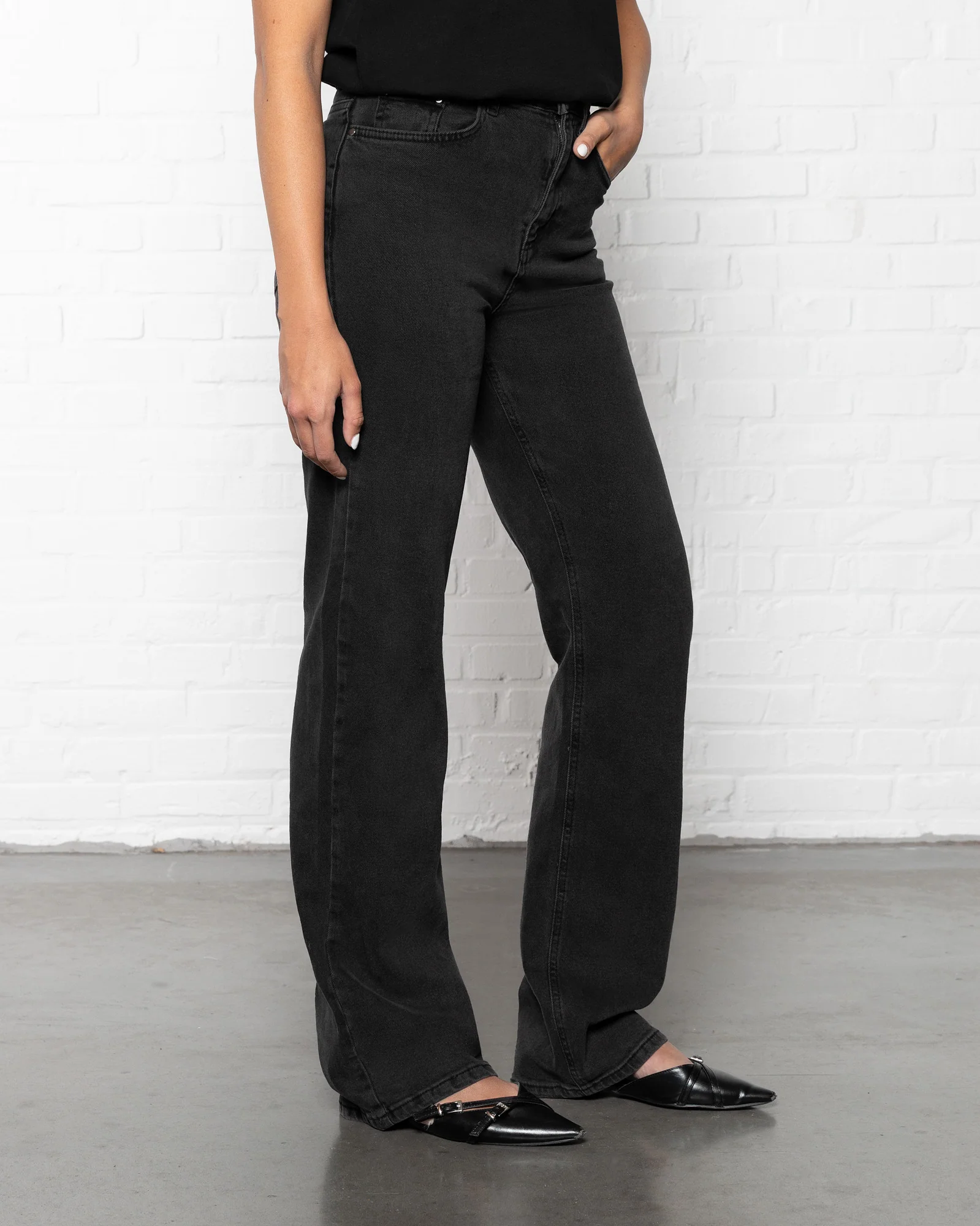 BOOTCUT JEANS GRIJS - Image 5