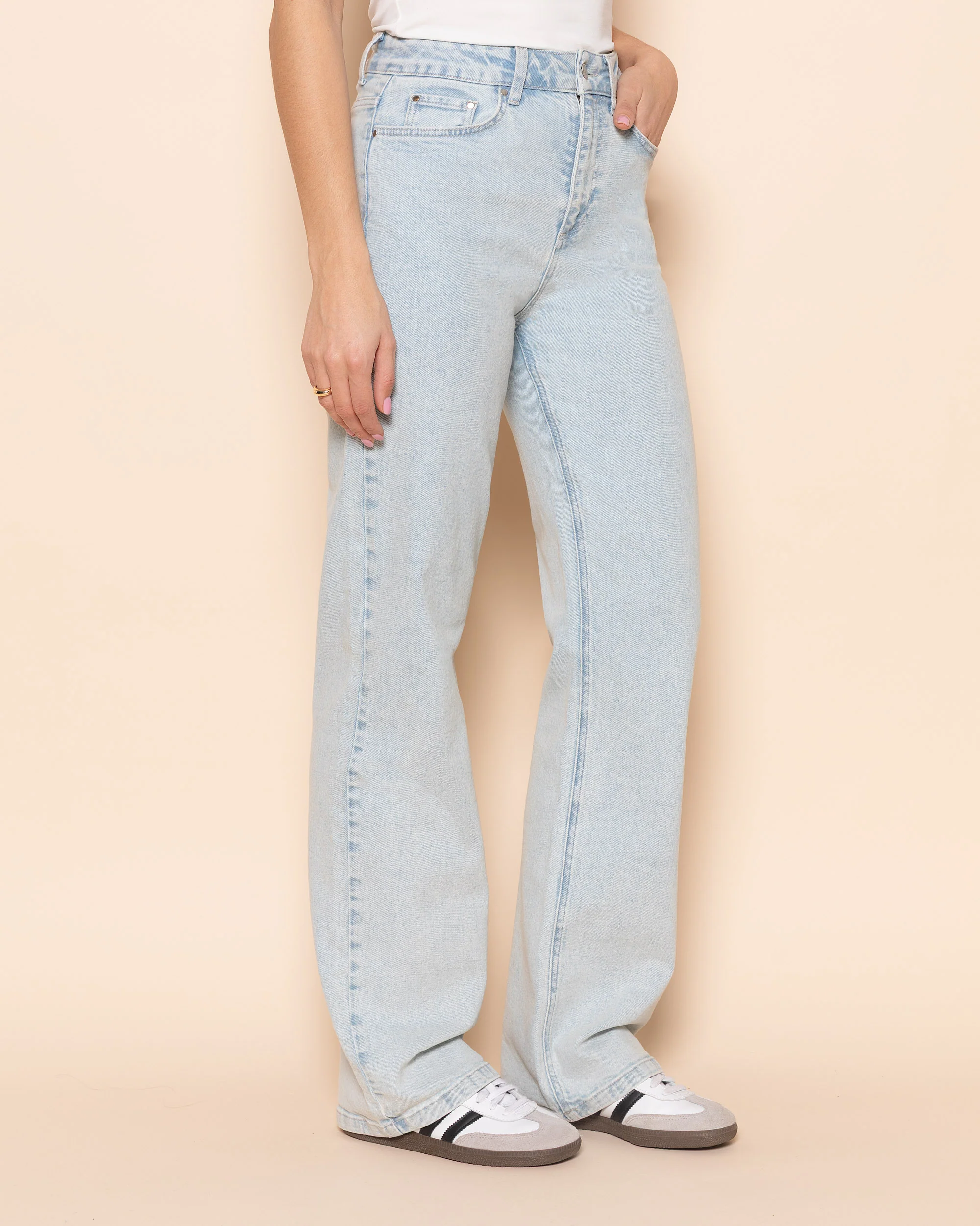 BOOTCUT JEANS LICHTBLAUW - Image 3
