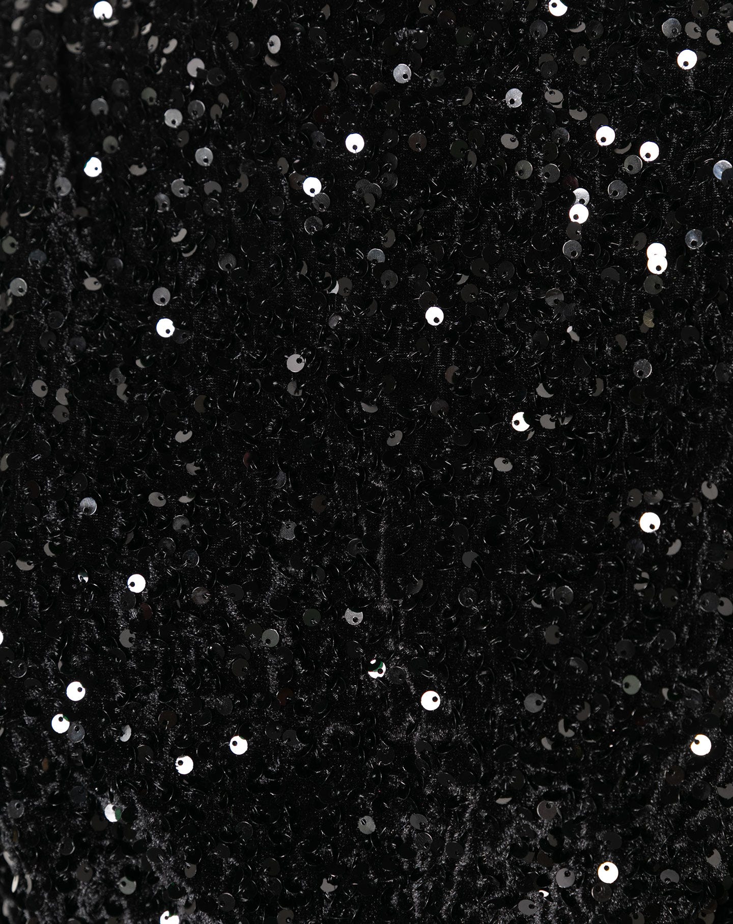 JOSH VELVET SEQUIN DRESS ZWART - Image 4