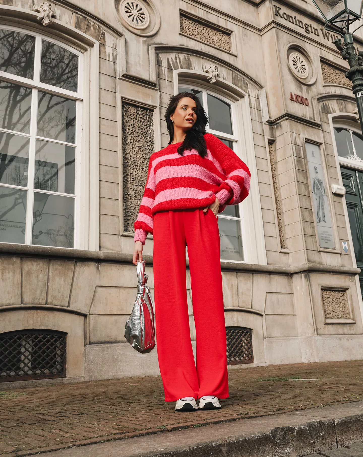 JULIE PANTALON ROOD - Image 7