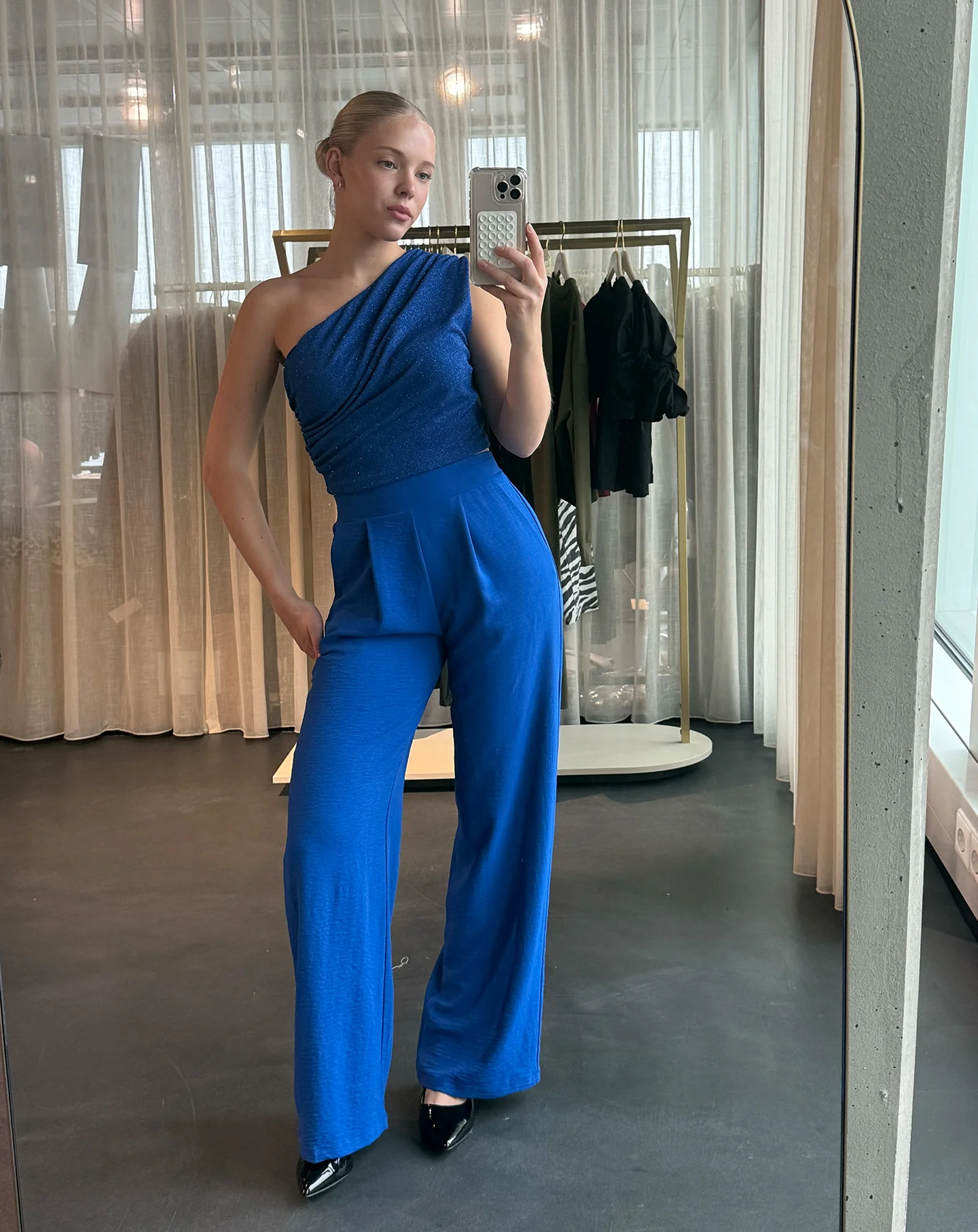 JULIE PANTALON KOBALTBLAUW - Image 4