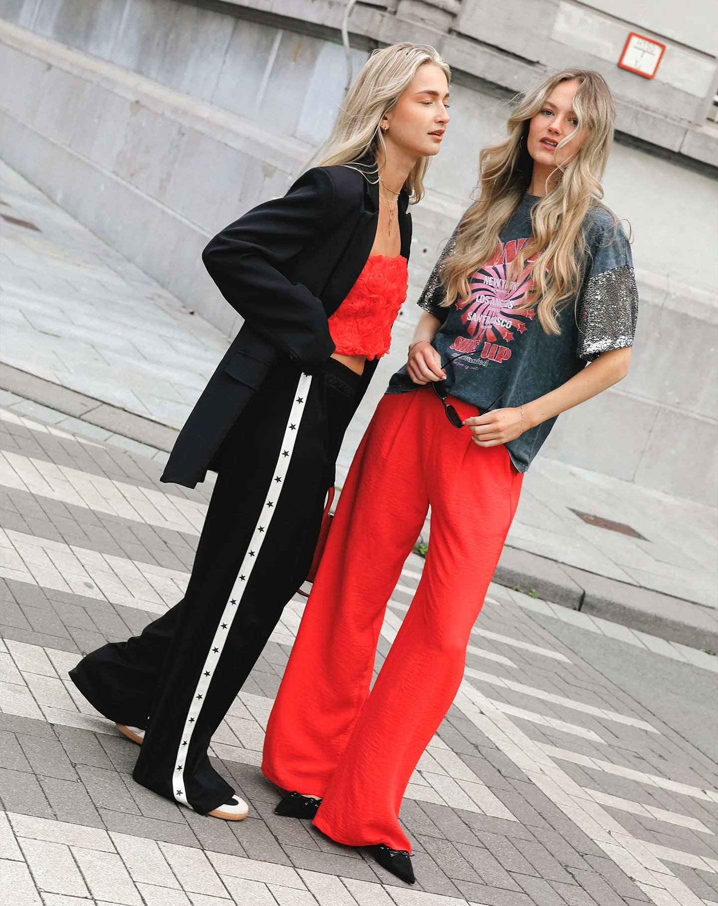 JULIE PANTALON TALL ROOD - Image 7