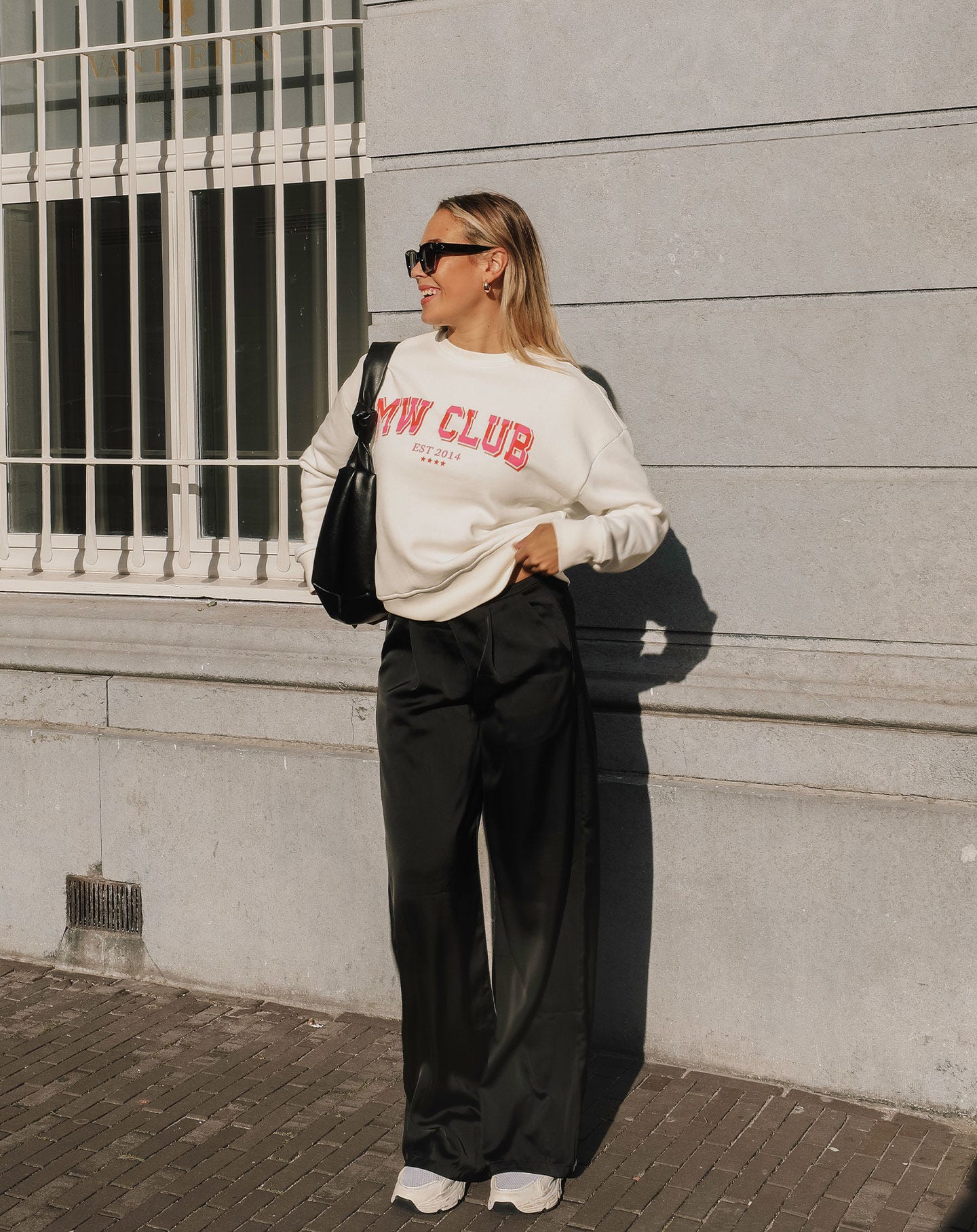 JULIE SATIN PANTALON ZWART - Image 7