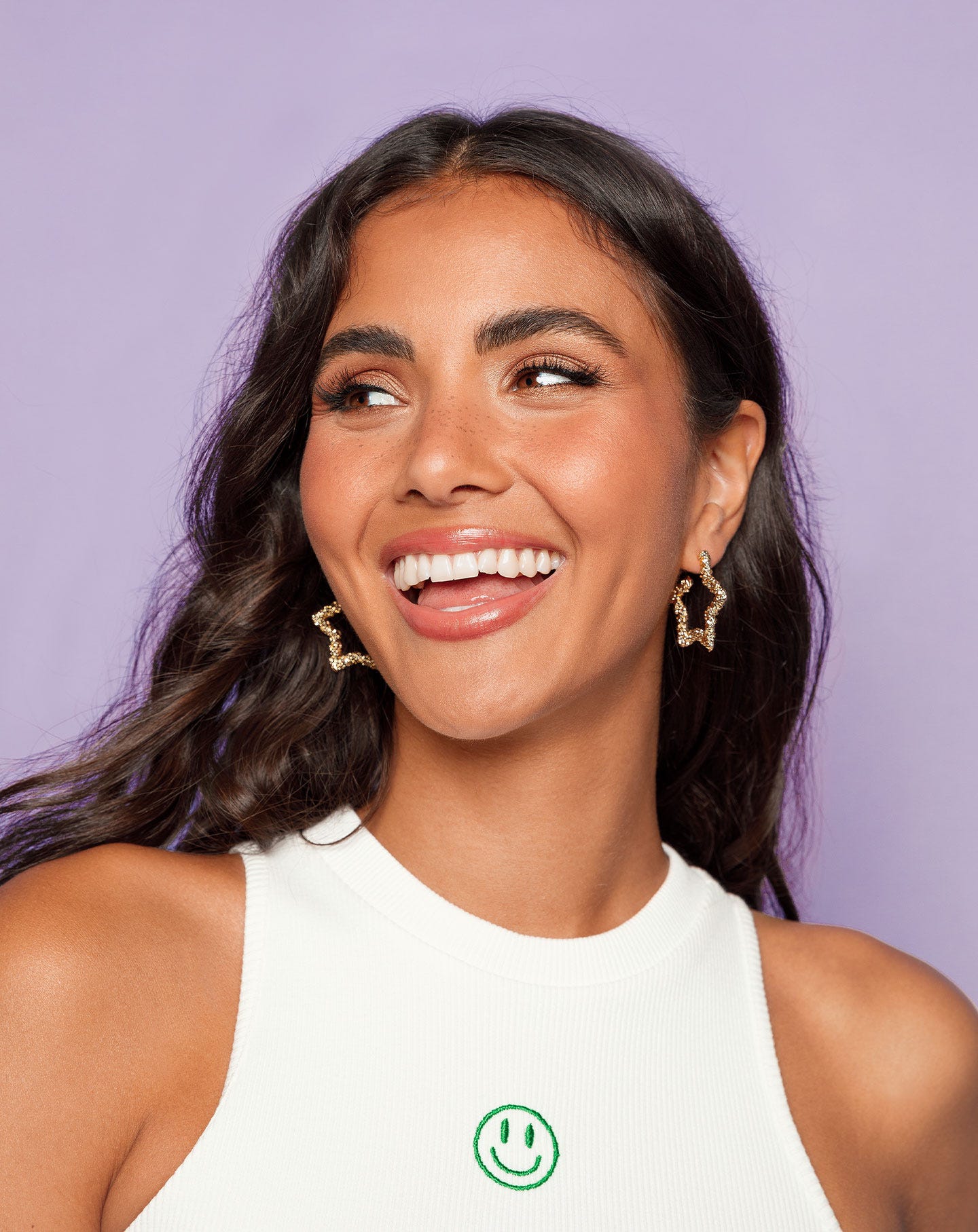 STRUCTURE STAR EARRINGS - Image 3