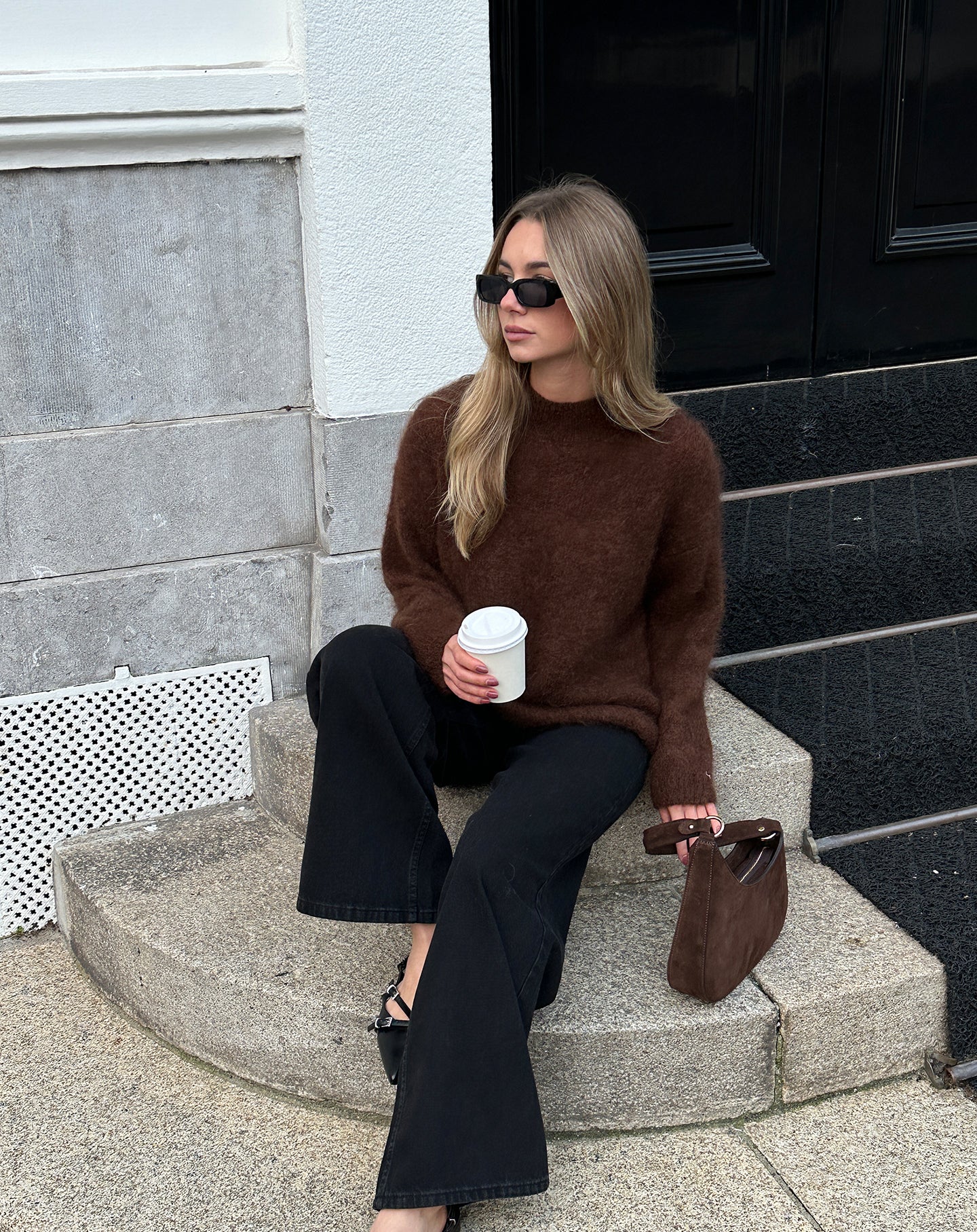 VIVIAN SUEDE BAG BRUIN - Image 4