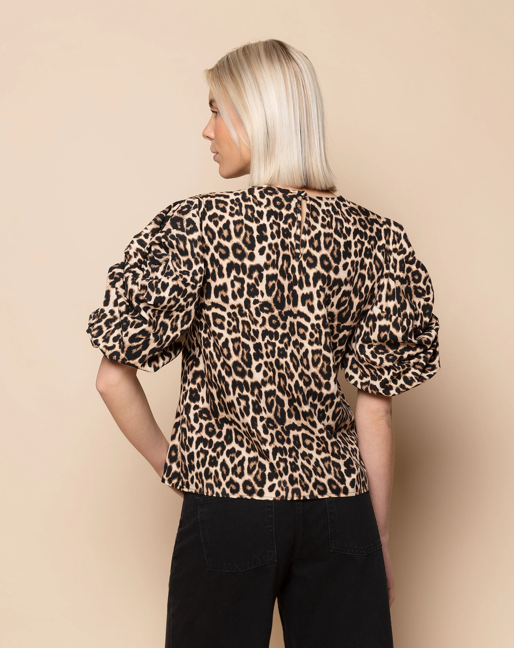 WIDE LEG JEANS ZWART - Image 7